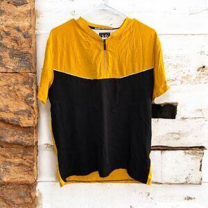 SOBK Men's Yellow and Black Shirt Straight Outta Brooklyn XL